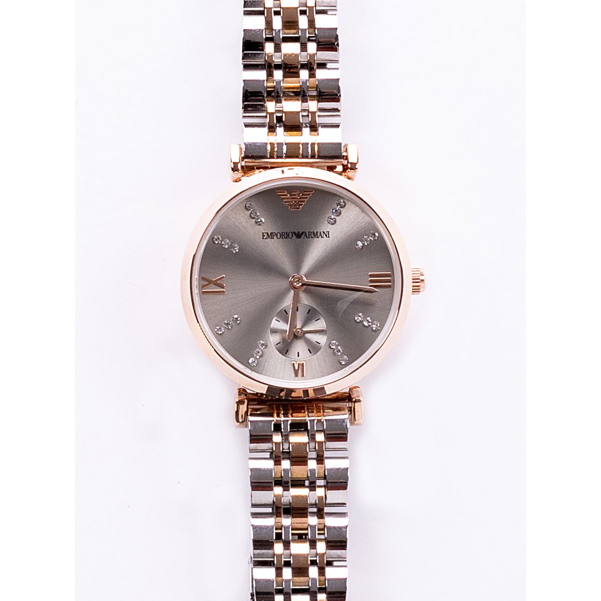 Наручные часы Emporio Armani T-Bar 32мм золотой/розовый Наручные часы Emporio Armani T-Bar 32мм золотой/розовый