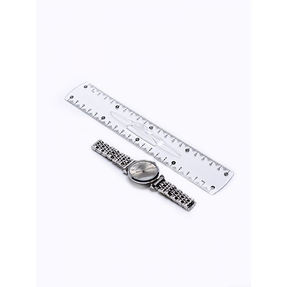 Наручные часы Emporio Armani T-Bar 32мм серебристый/розовый Наручные часы Emporio Armani T-Bar 32мм серебристый/розовый
